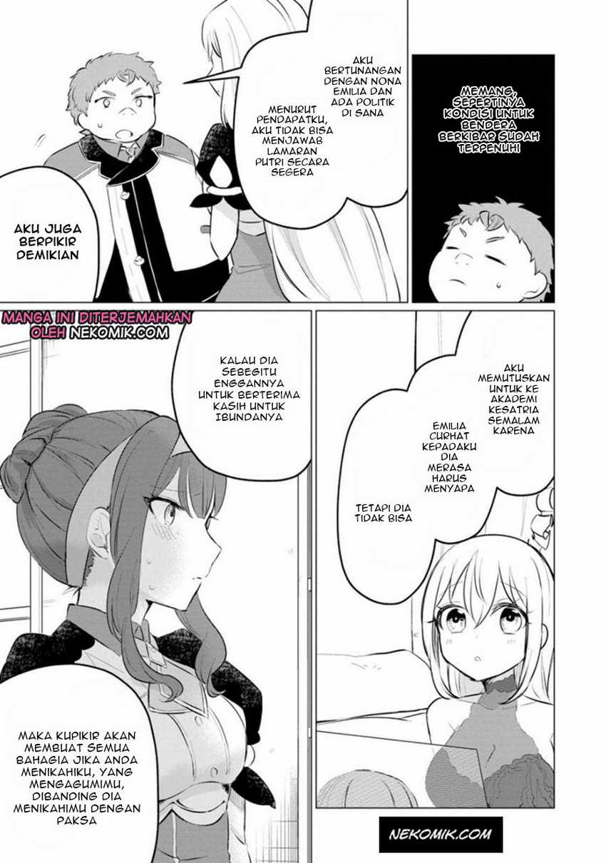 Tensei Saki ga Zannen Ouji Datta Ken: Ima wa Fukkin 1-kai mo Dekinai kedo Yasete Isekai Sukuimasu Chapter 10 Gambar 26