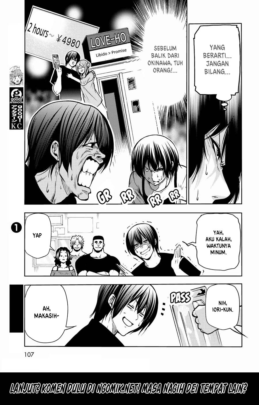 Grand Blue Chapter 70.1 Gambar 18