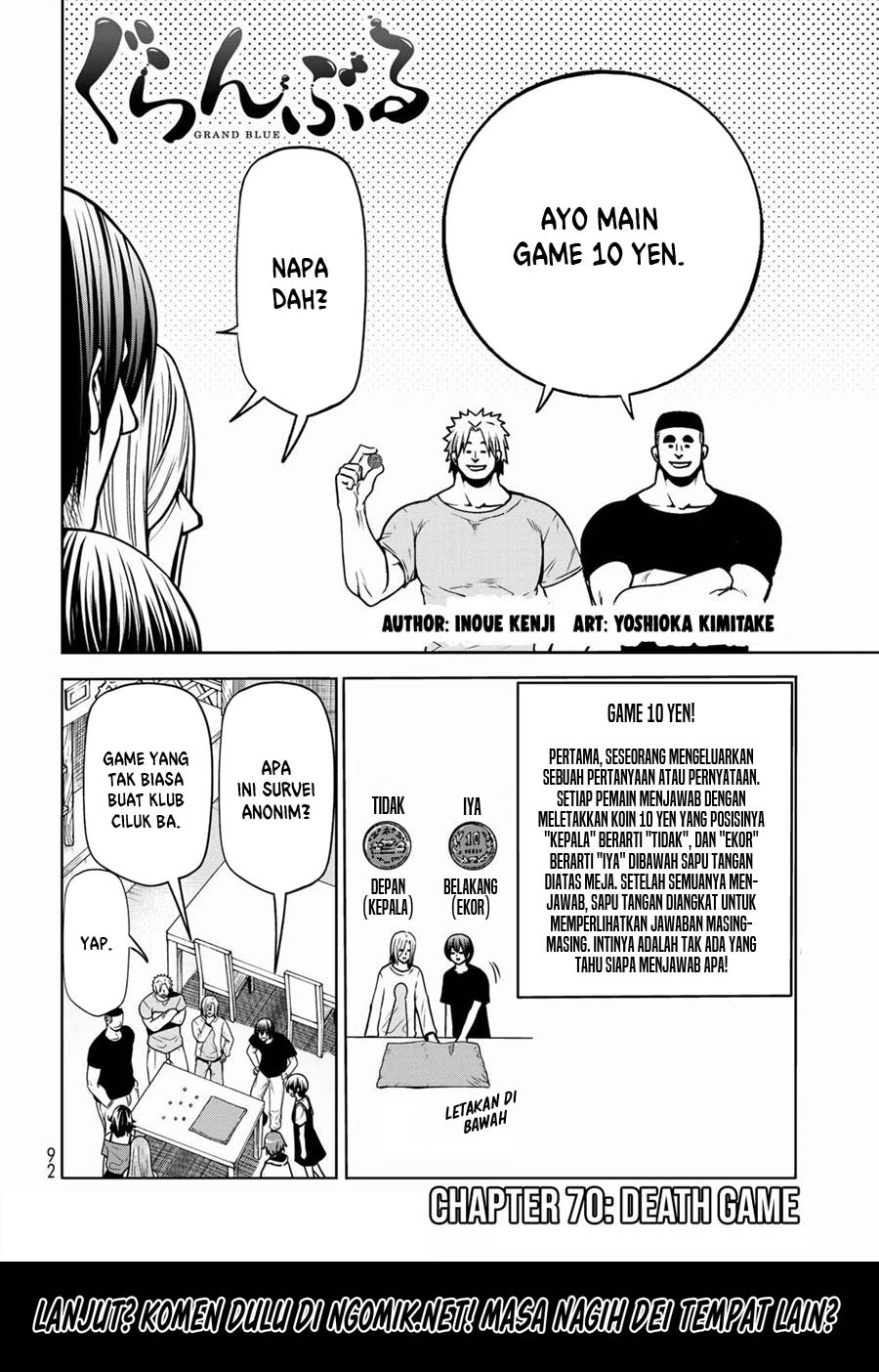Grand Blue Chapter 70.1 Gambar 3