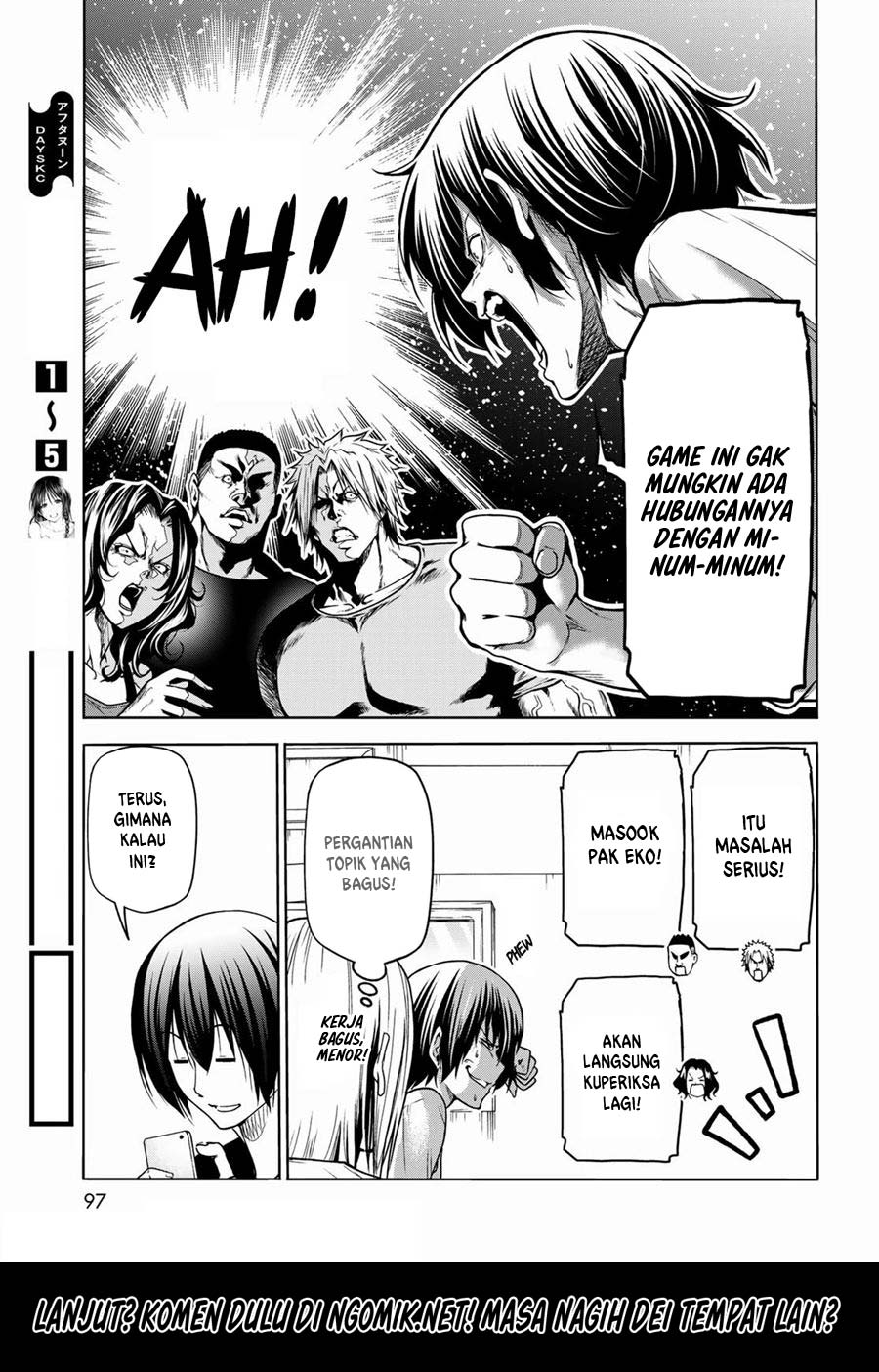 Grand Blue Chapter 70.1 Gambar 8