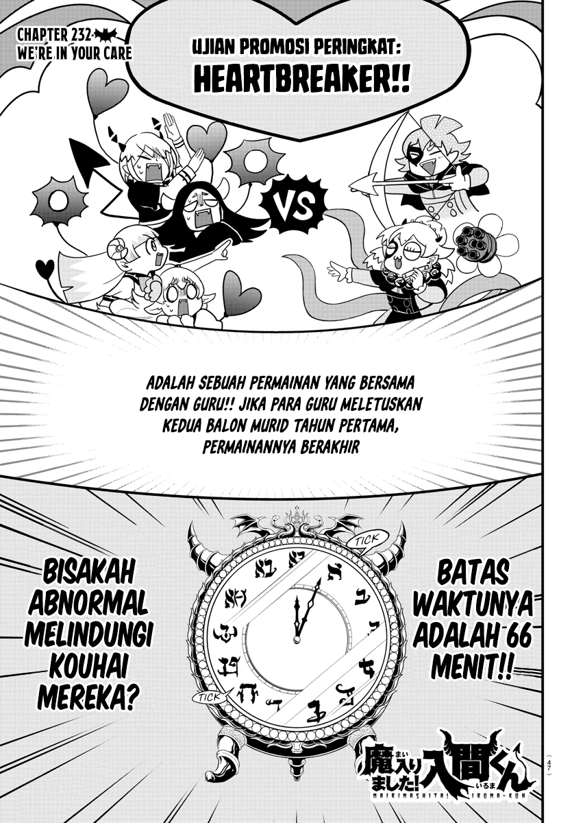 Baca Komik Mairimashita! Iruma-kun Chapter 232 Gambar 1