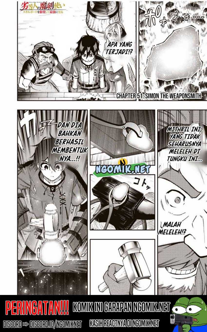 Baca Manga The Reincarnated Inferior Magic Swordsman Chapter 51 Gambar 2