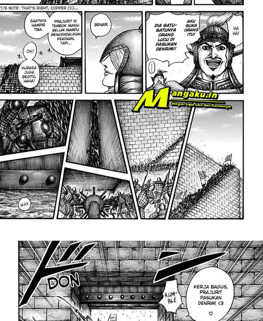 Kingdom Chapter 703 Gambar 16