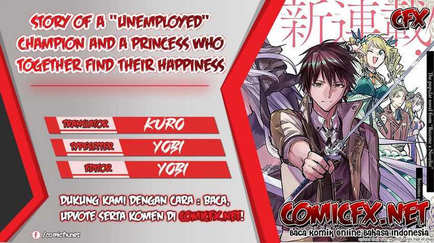 Baca Komik Tatoeba Ore ga, Champion kara Oujo no Himo ni Job Change Shita to Shite Chapter 02.2 Gambar 1