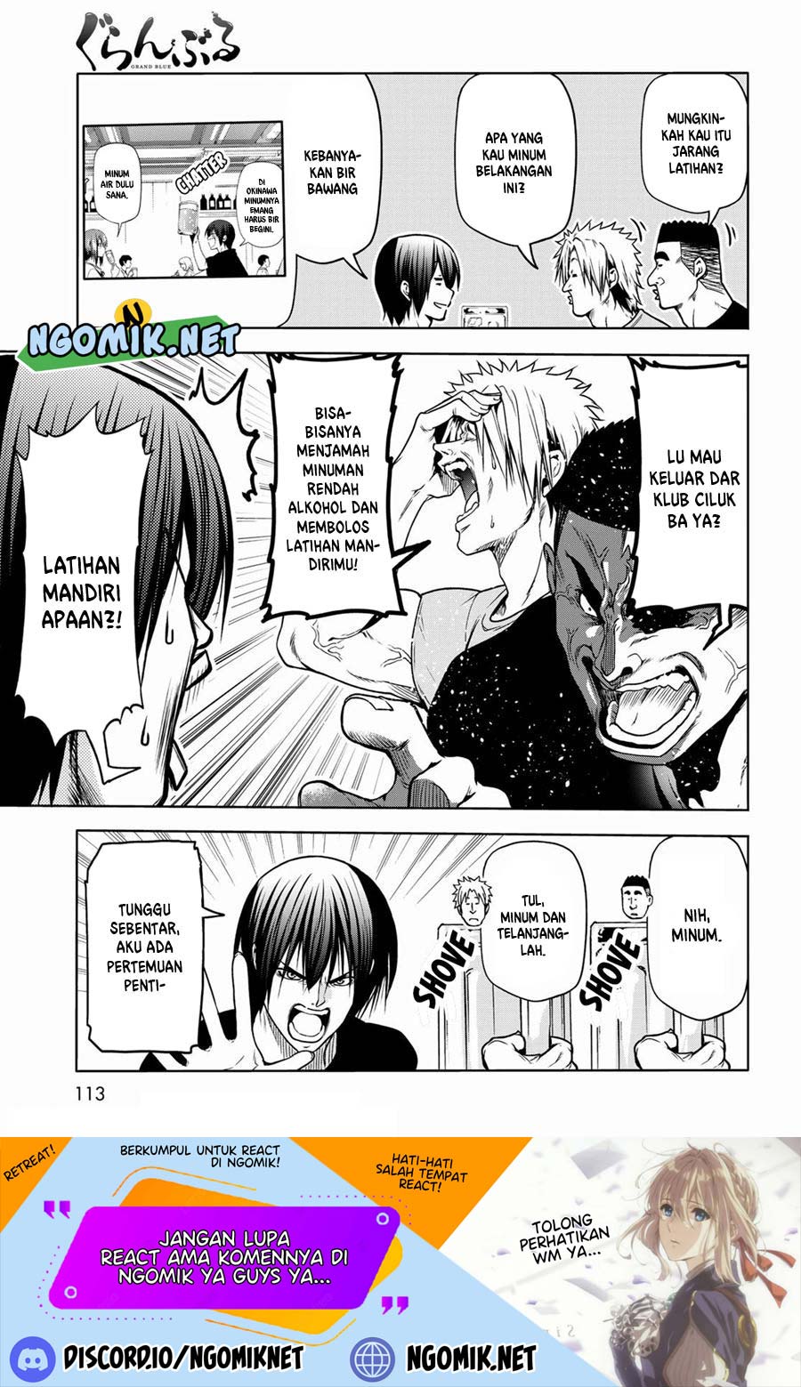 Baca Manga Grand Blue Chapter 70.2 Gambar 2