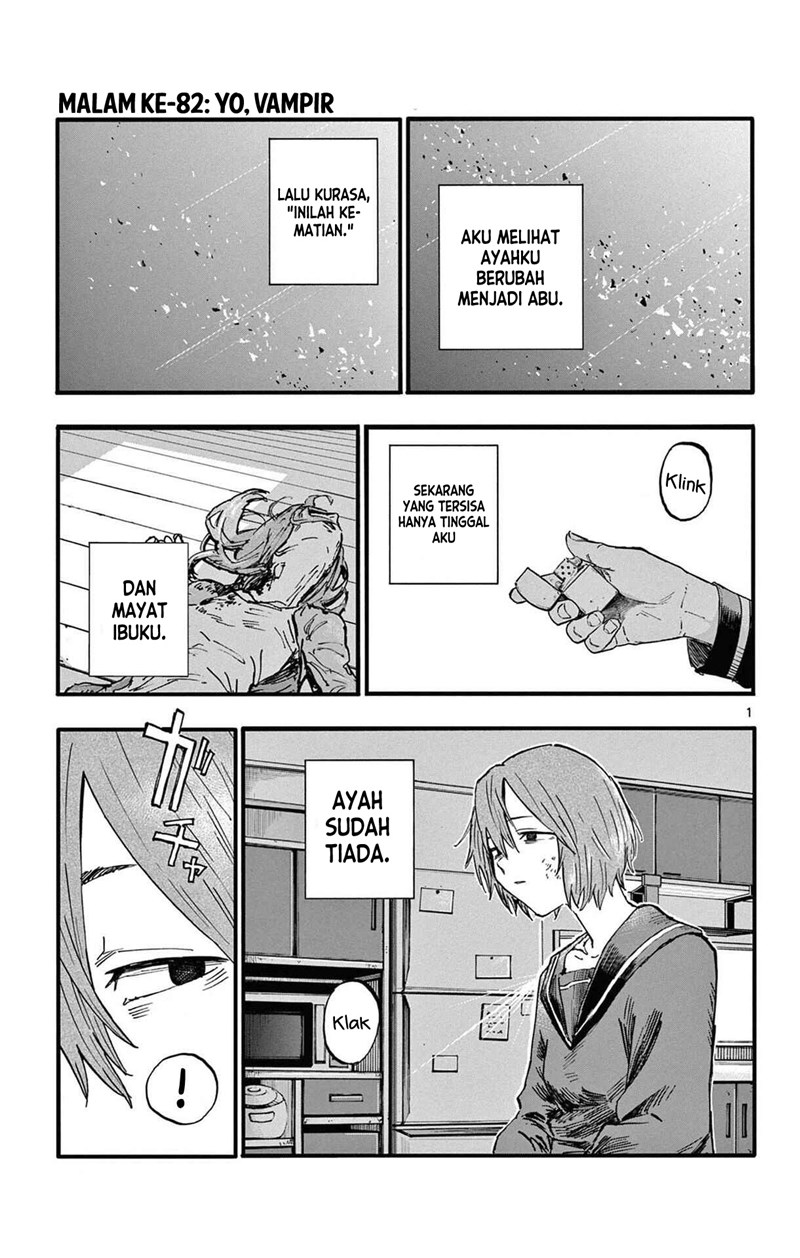 Baca Manga Yofukashi no Uta Chapter 82 Gambar 2