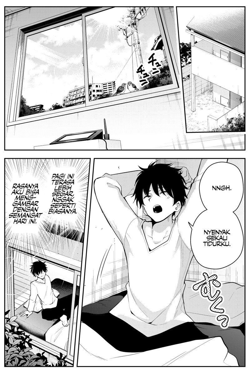 Baca Komik Mishiranu Joshikousei ni Kankensareta Mangaka no Hanashi Chapter 32 Gambar 1