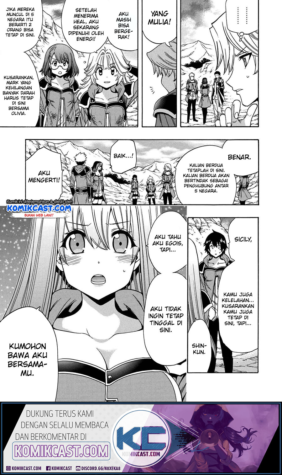 Kenja no Mago Chapter 65 Gambar 54
