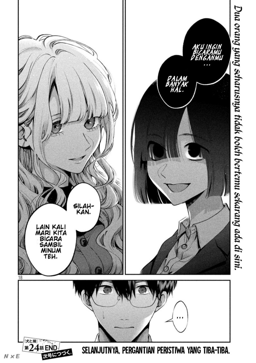 Inu to Kuzu (Dog and Scum) Chapter 24 Gambar 19