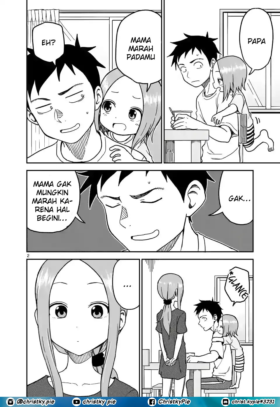 Baca Manga Karakai Jouzu no (Moto) Takagi-san Chapter 98 Gambar 2