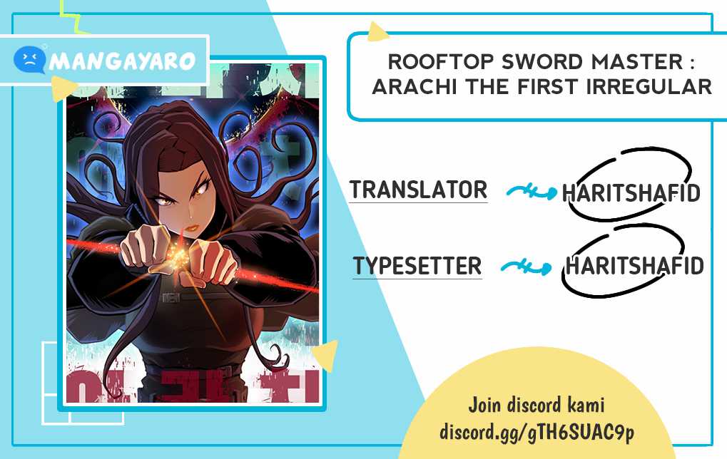Baca Komik Rooftop Sword Master : Arachi The First Irregular Chapter 01 Gambar 1