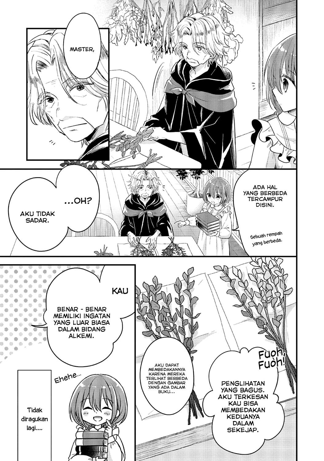 Yuusha-sama no Osananajimi to iu Shokugyou no Make Heroine ni Tensei shita no de, Chougoushi ni Job Change shimasu. Chapter 04 Gambar 14