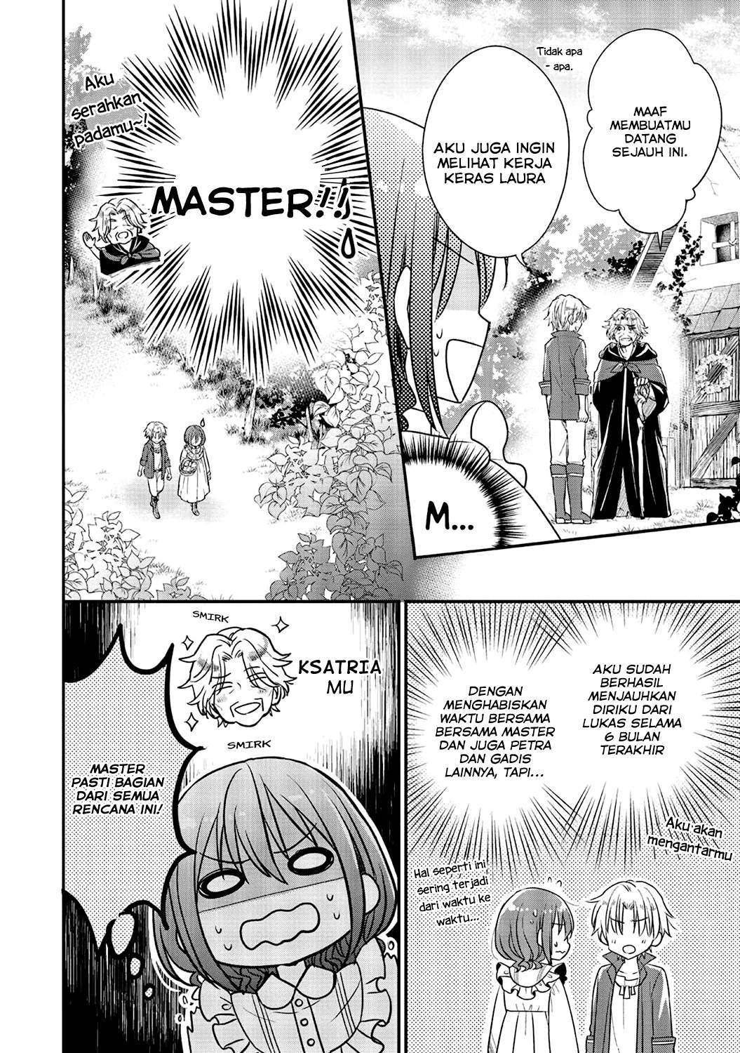 Yuusha-sama no Osananajimi to iu Shokugyou no Make Heroine ni Tensei shita no de, Chougoushi ni Job Change shimasu. Chapter 04 Gambar 19