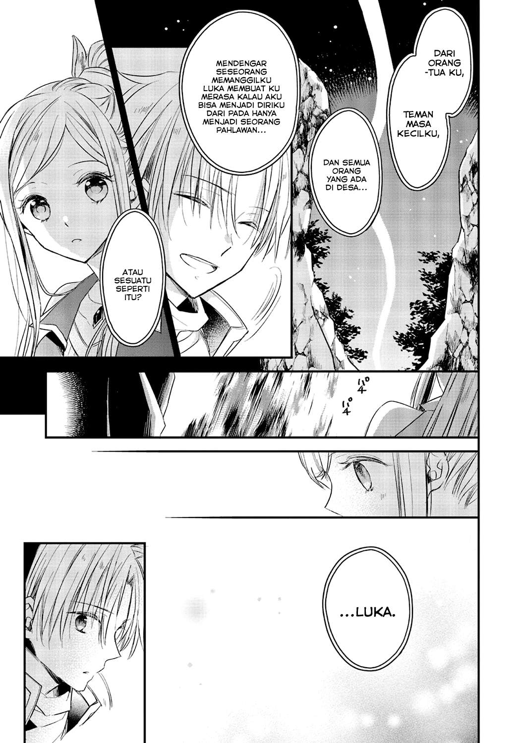 Yuusha-sama no Osananajimi to iu Shokugyou no Make Heroine ni Tensei shita no de, Chougoushi ni Job Change shimasu. Chapter 04 Gambar 28