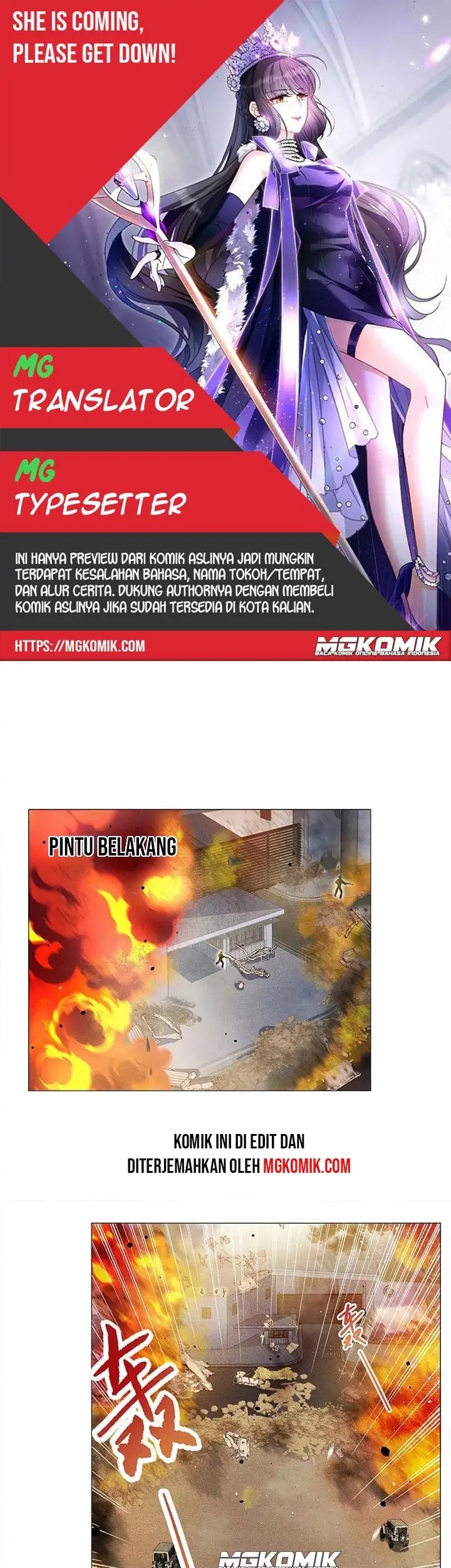 Komik She Is Coming, Please Get Down! Chapter 64.1 gambar nomor 1