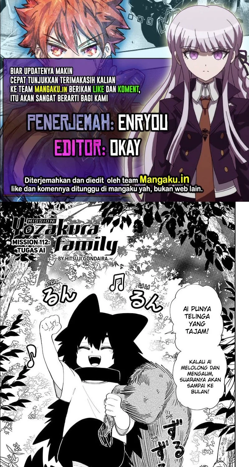 Baca Komik Mission: Yozakura Family Chapter 112 Gambar 1