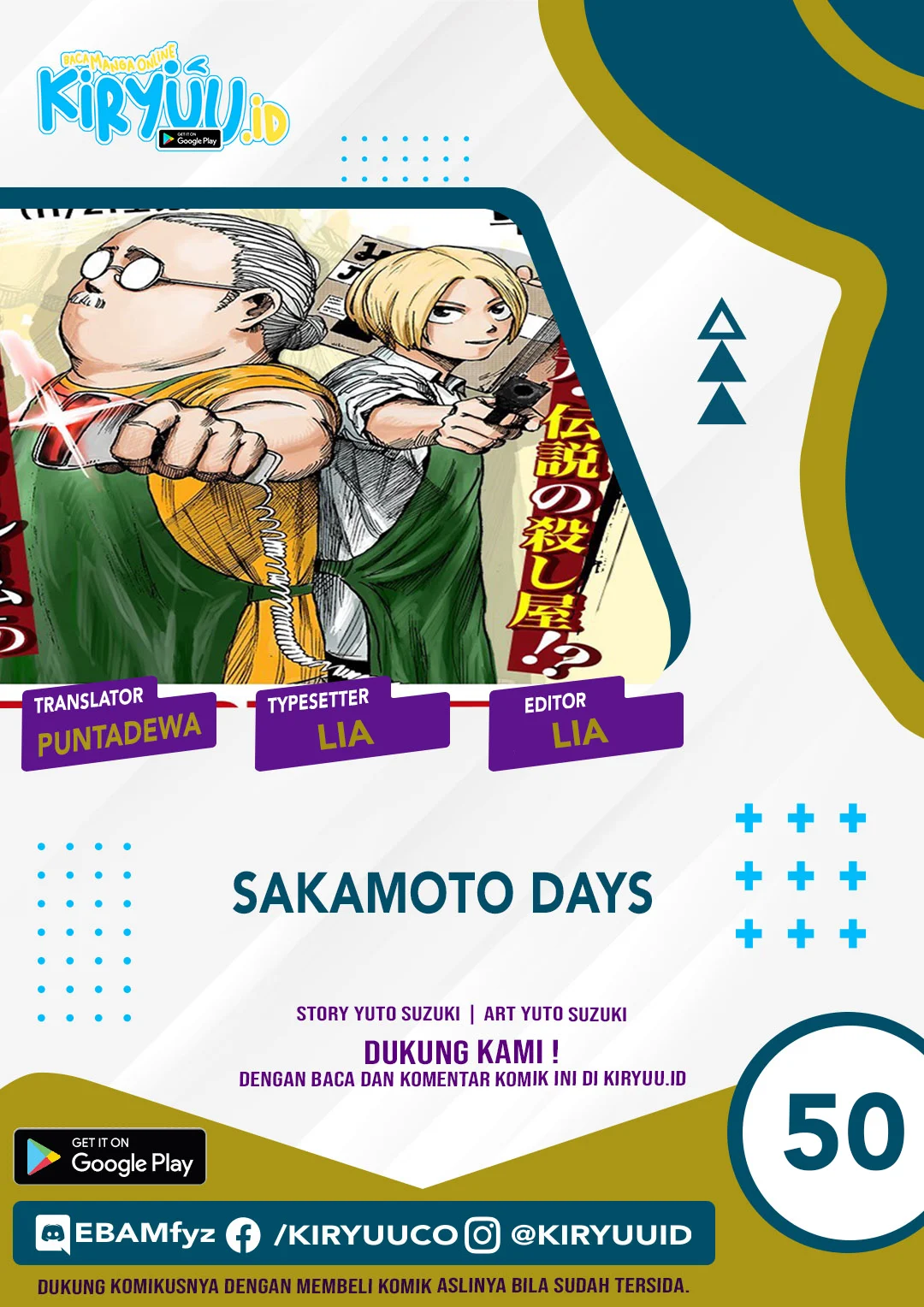 Baca Komik Sakamoto Days Chapter 50 Gambar 1