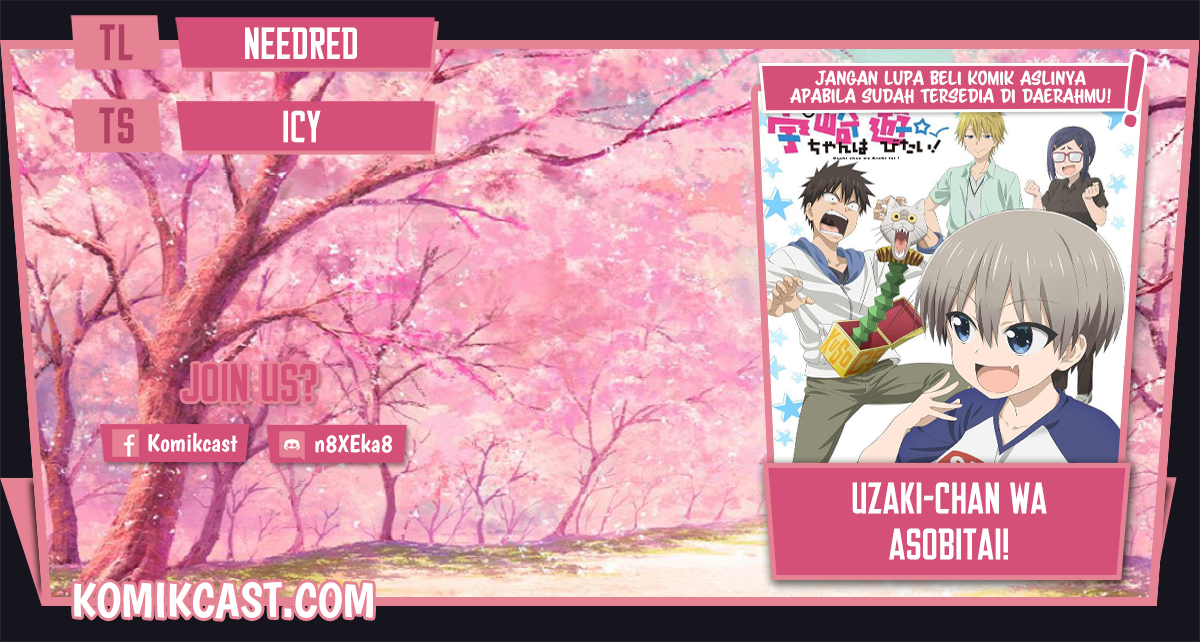 Komik Uzaki-chan wa Asobitai! - Chapter Chapter 77 - Halaman 1