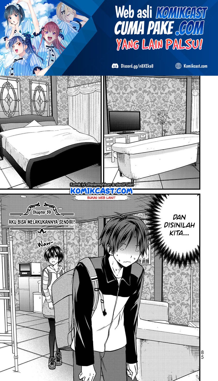 Baca Manga Ojousama no Shimobe Chapter 59 Gambar 2