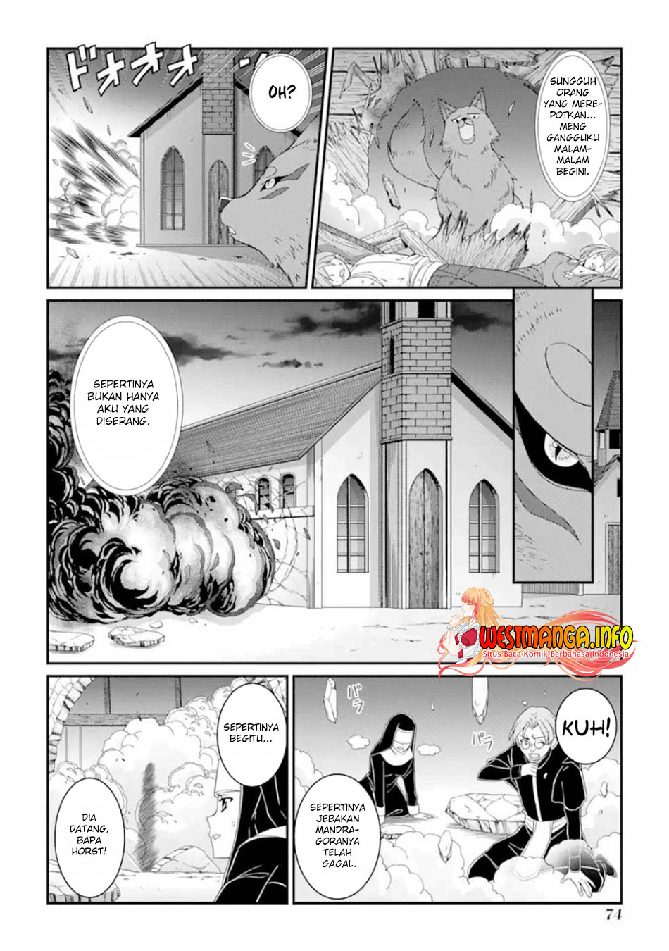 Shikkoku tsukai no saikyo yusha nakama zen’in ni uragira retanode saikyo no mamono Chapter 16. Gambar 10