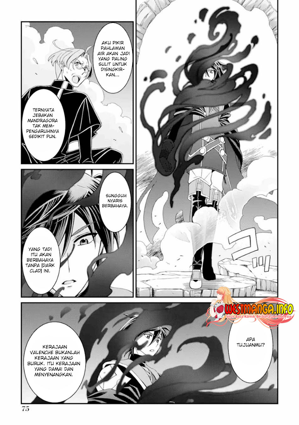 Shikkoku tsukai no saikyo yusha nakama zen’in ni uragira retanode saikyo no mamono Chapter 16. Gambar 11