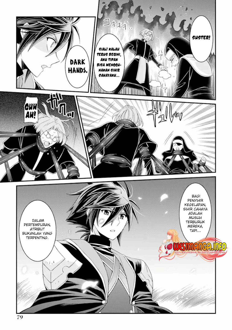 Shikkoku tsukai no saikyo yusha nakama zen’in ni uragira retanode saikyo no mamono Chapter 16. Gambar 16