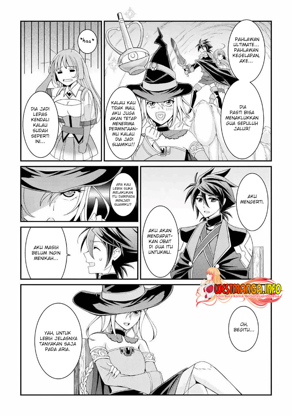 Shikkoku tsukai no saikyo yusha nakama zen’in ni uragira retanode saikyo no mamono Chapter 16. Gambar 31