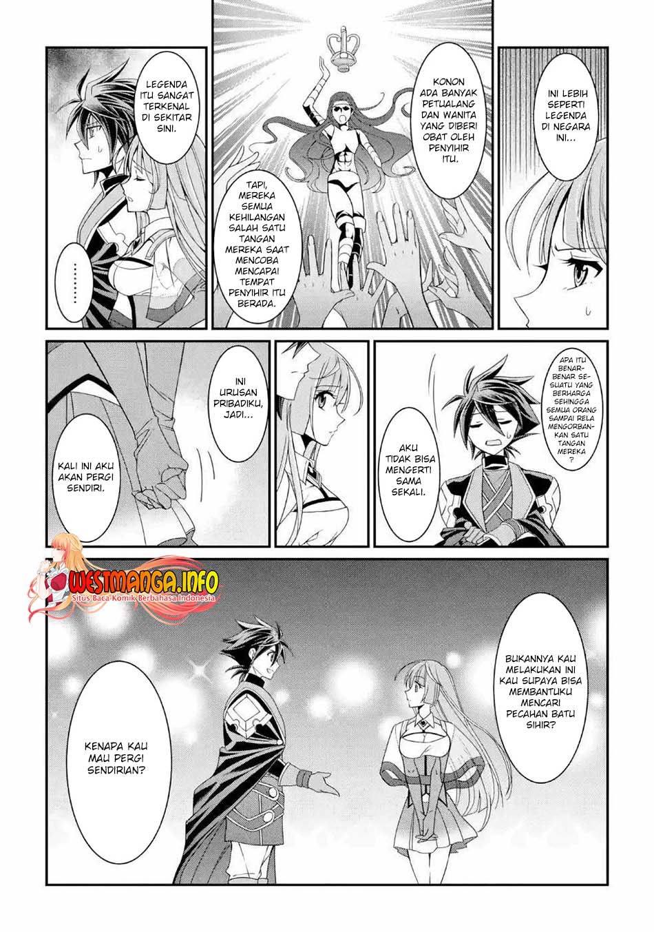 Shikkoku tsukai no saikyo yusha nakama zen’in ni uragira retanode saikyo no mamono Chapter 16. Gambar 33