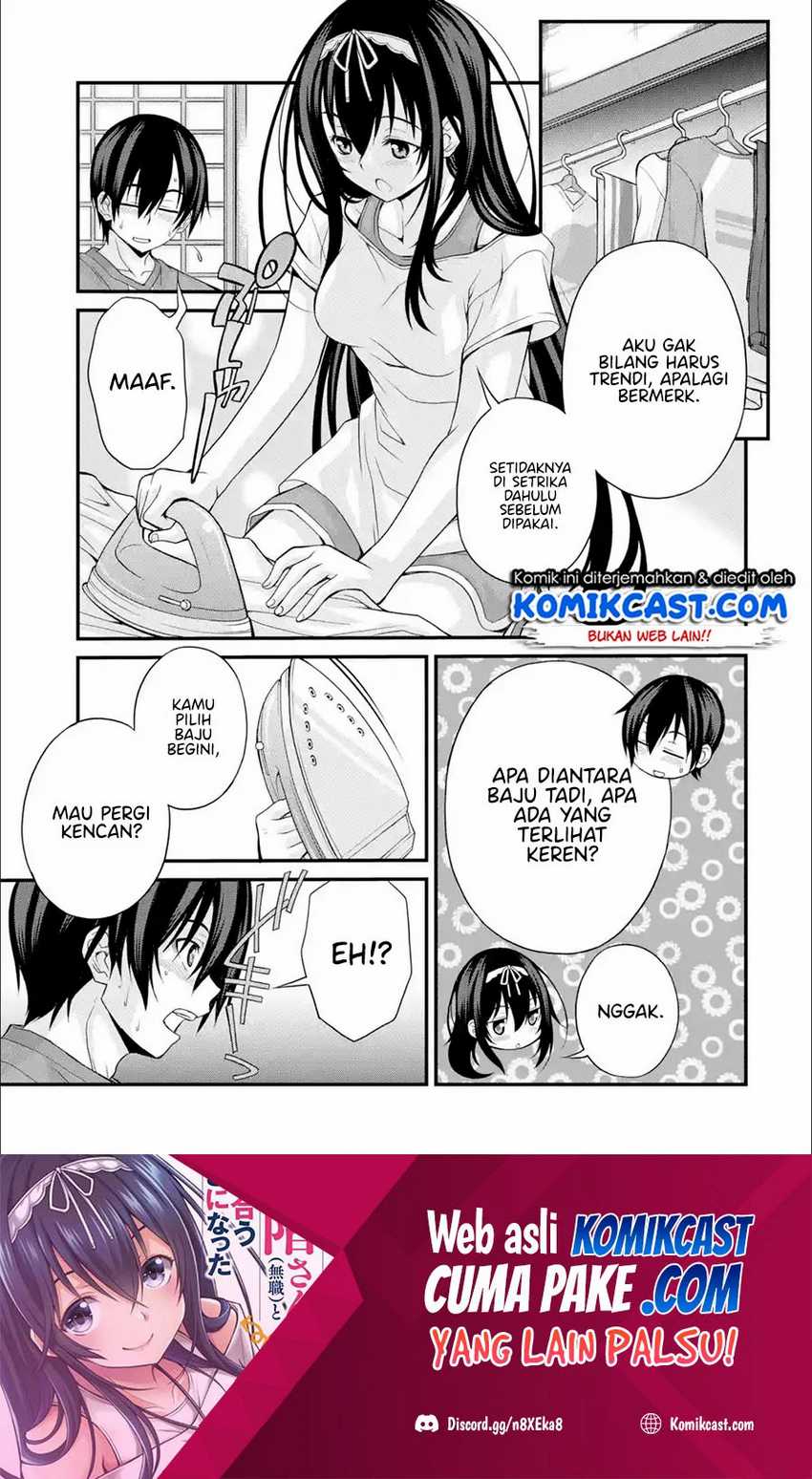 Baca Manga Kirei na Kurokami no Takashina-san (Mushoku) to Tsukiau Koto ni Natta Chapter 08.3 Gambar 2