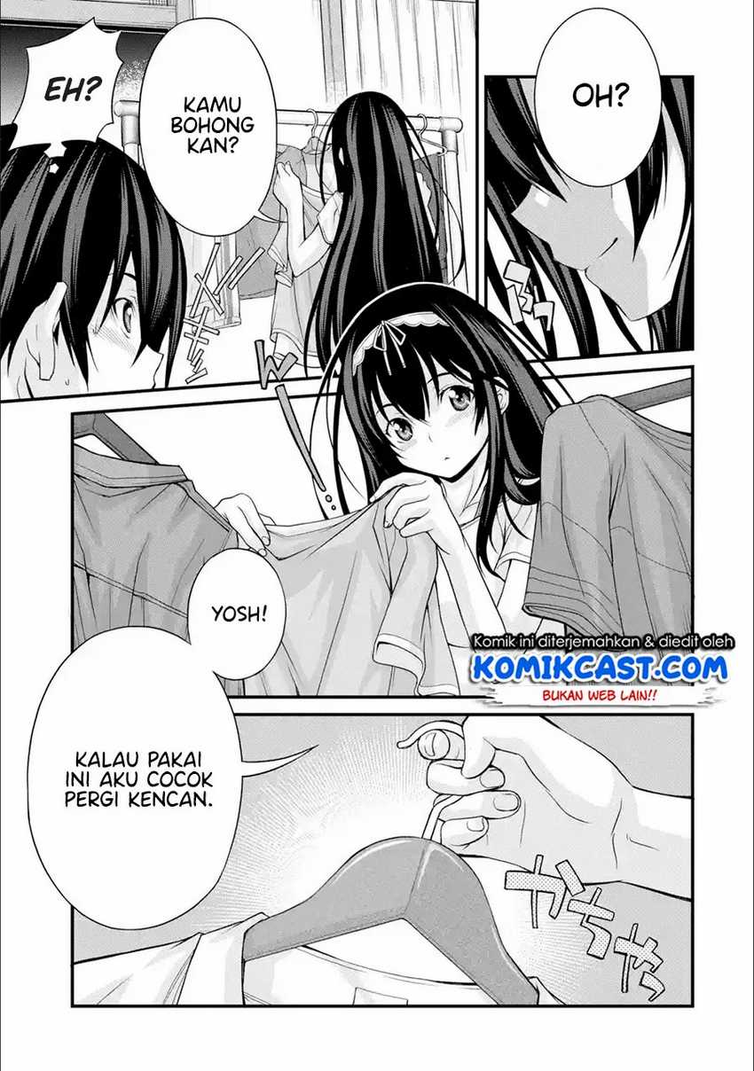 Kirei na Kurokami no Takashina-san (Mushoku) to Tsukiau Koto ni Natta Chapter 08.3 Gambar 4