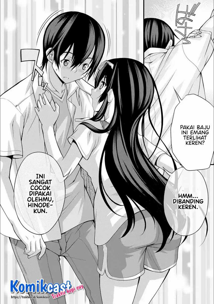 Kirei na Kurokami no Takashina-san (Mushoku) to Tsukiau Koto ni Natta Chapter 08.3 Gambar 5