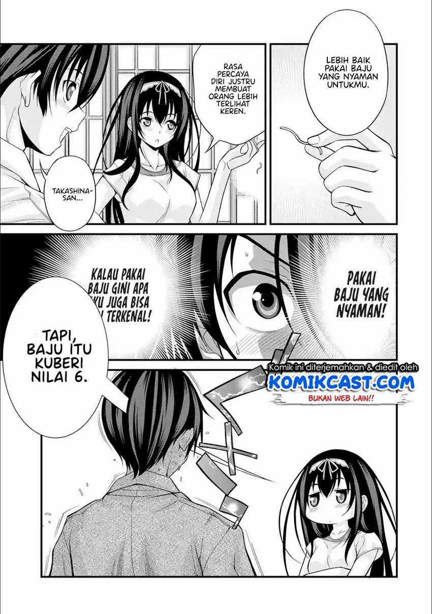 Kirei na Kurokami no Takashina-san (Mushoku) to Tsukiau Koto ni Natta Chapter 08.3 Gambar 6