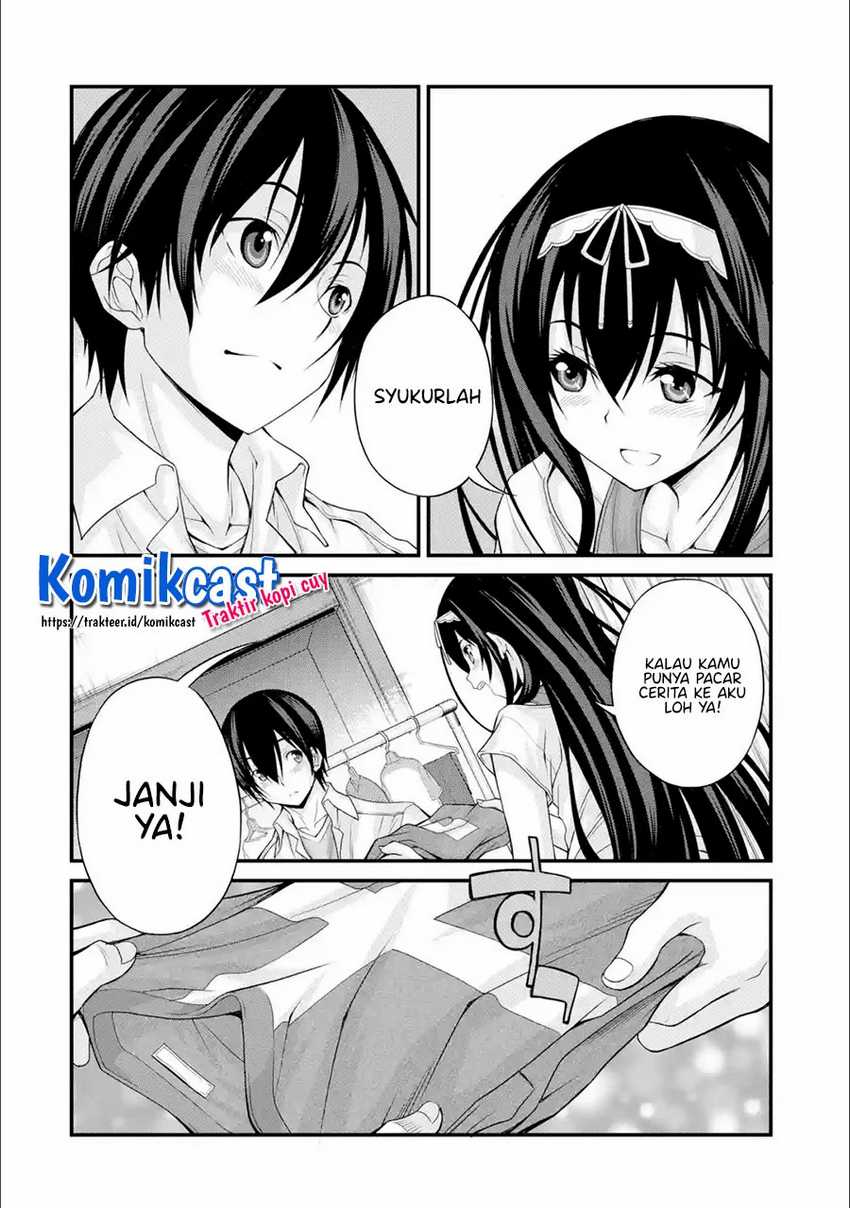 Kirei na Kurokami no Takashina-san (Mushoku) to Tsukiau Koto ni Natta Chapter 08.3 Gambar 9