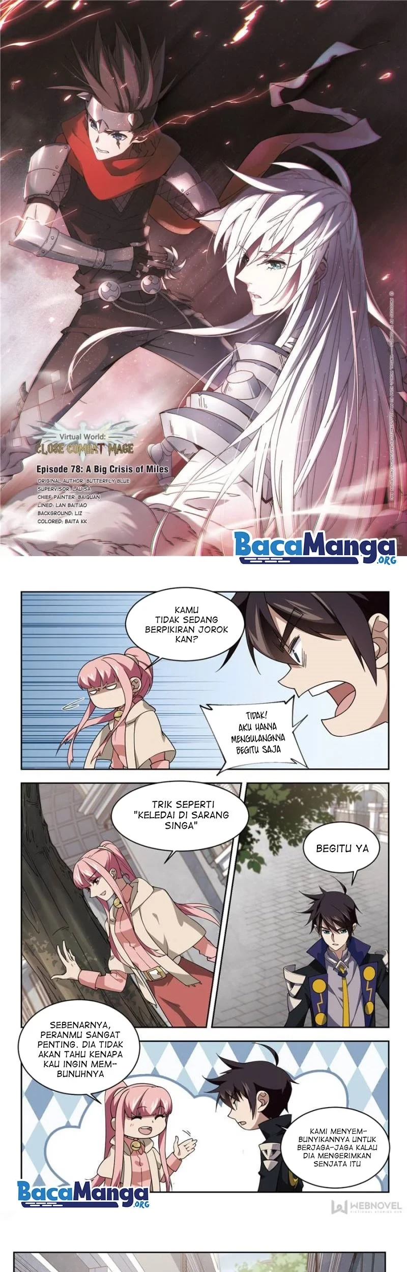 Baca Manhua Virtual World: Close Combat Mage Chapter 163 Gambar 2