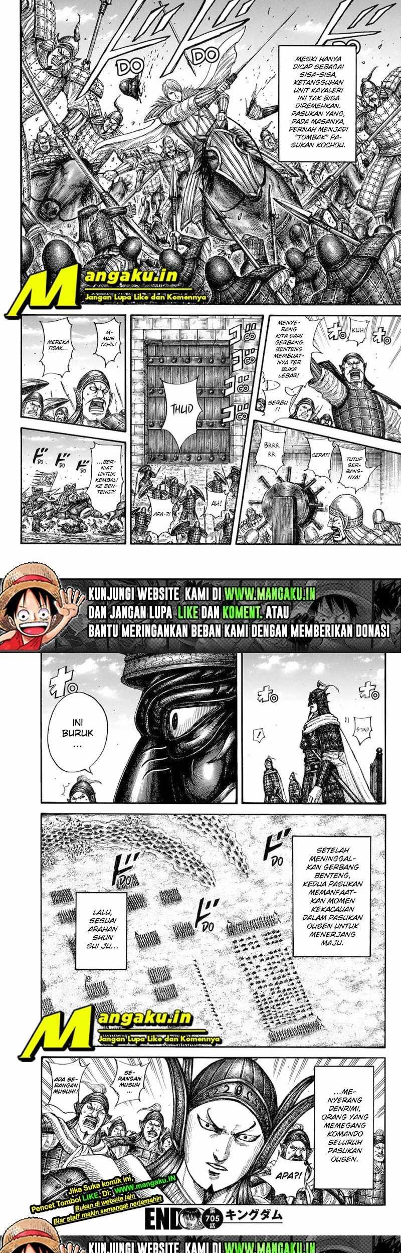 Kingdom Chapter 705 Gambar 14