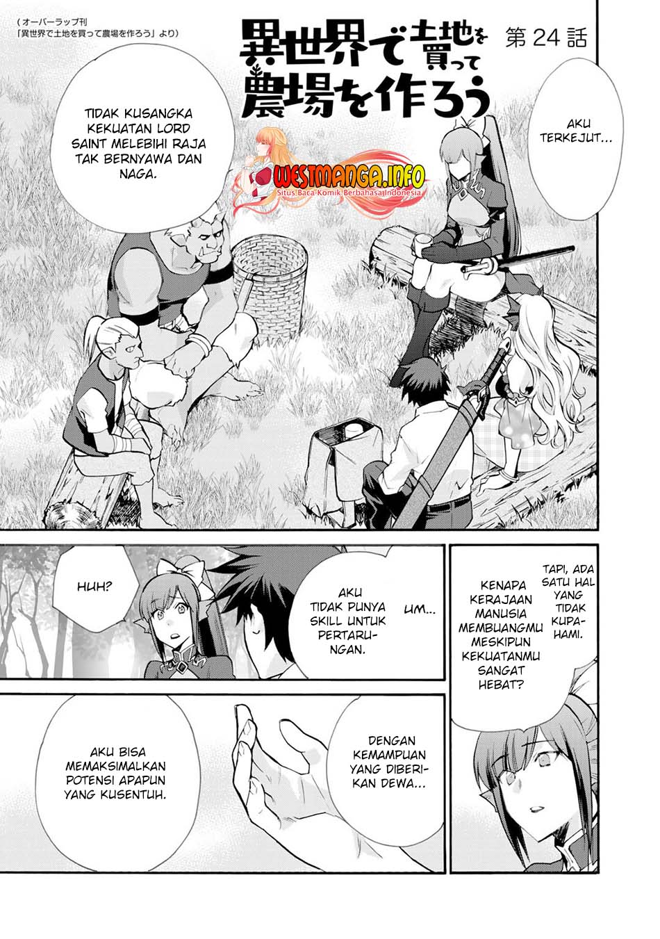 Baca Isekai de Tochi o Katte Noujou o Tsukurou Chapter 24 Gambar 2