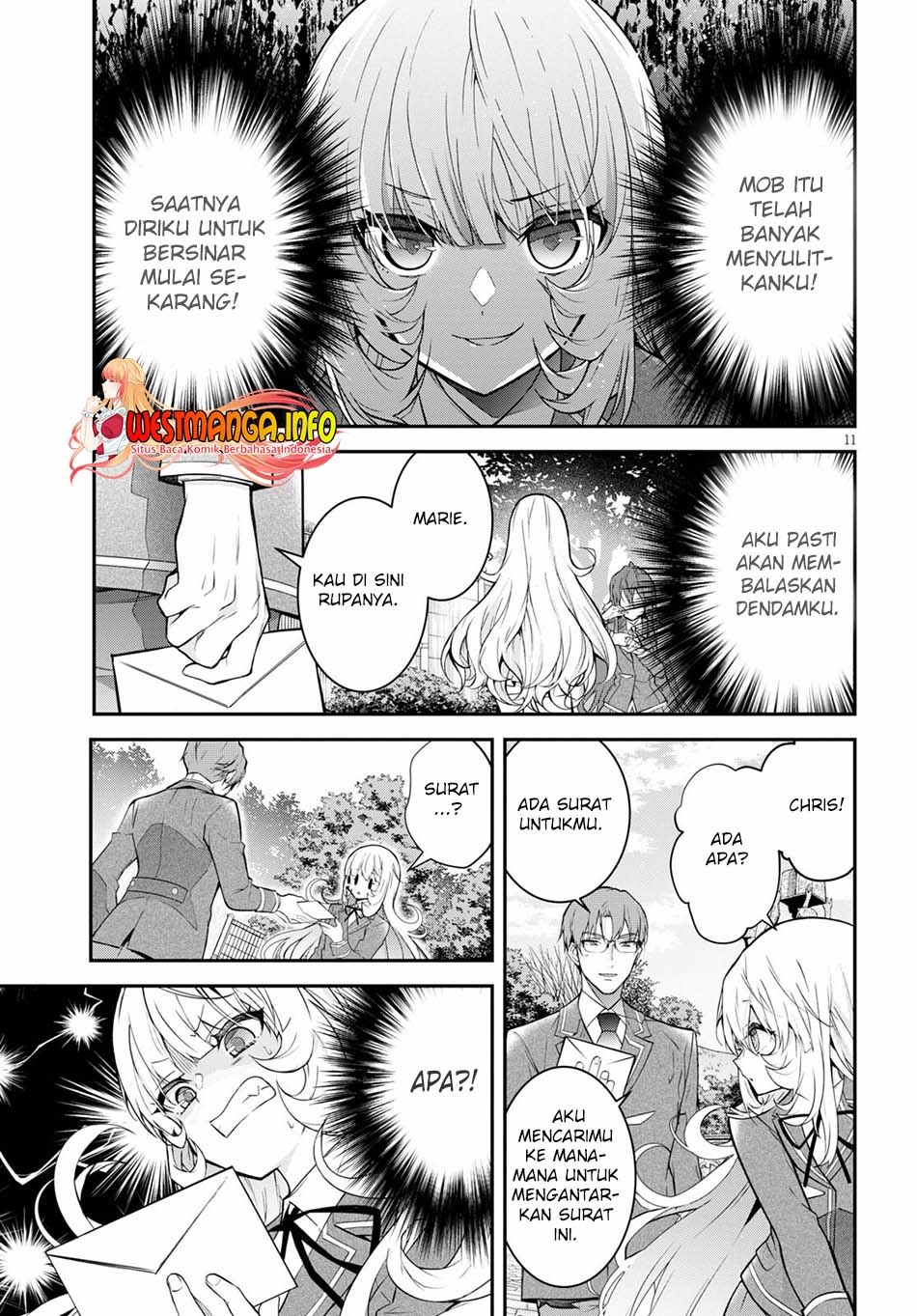 Otome Game Sekai wa Mob ni Kibishii Sekai Desu Chapter 39 Gambar 15
