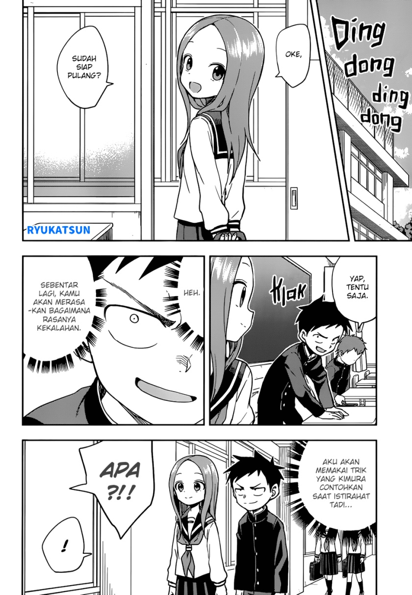 Karakai Jouzu no Takagi-san Chapter 148 Gambar 3