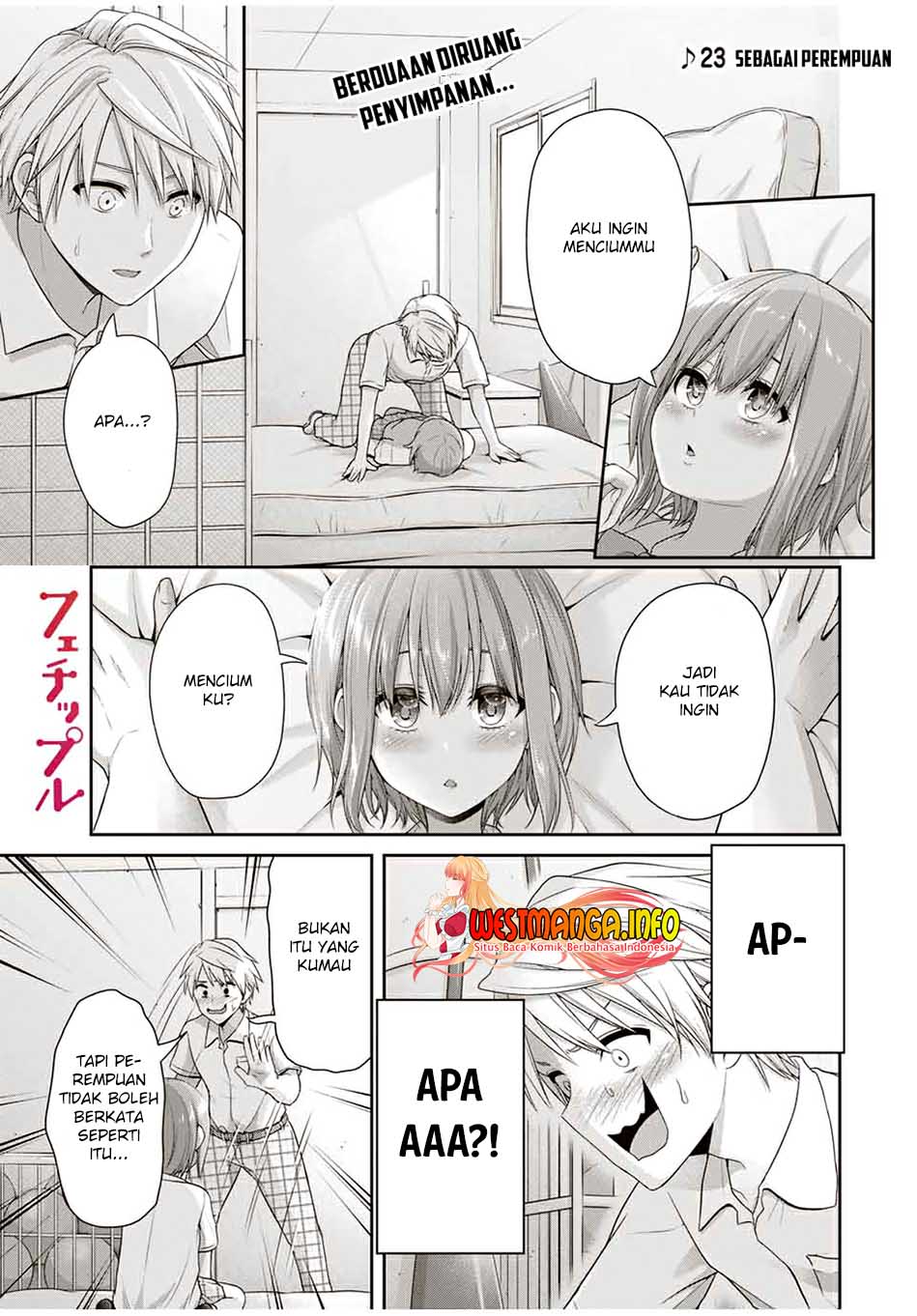 Baca Manga Fechippuru ~ bokura no junsuina koi Chapter 96 Gambar 2