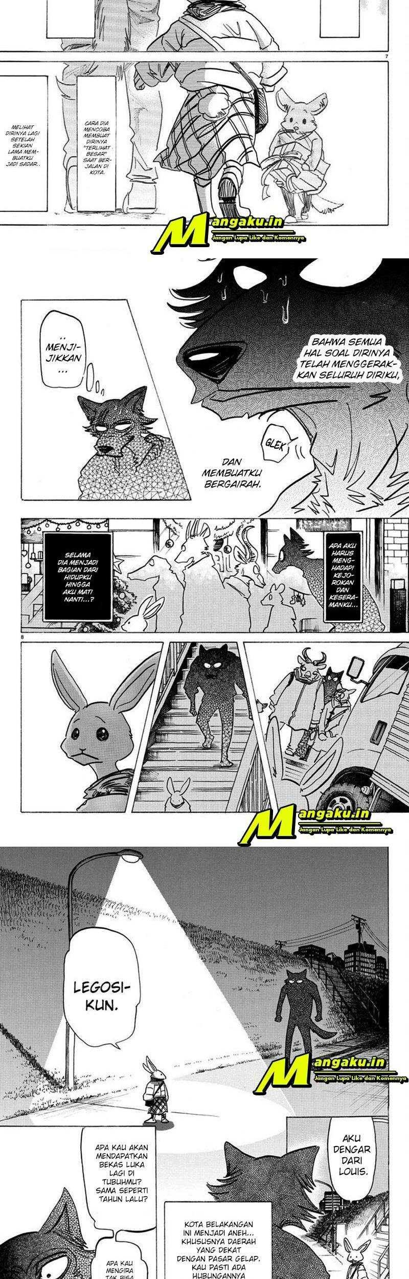 Beastars Chapter 173 Gambar 5