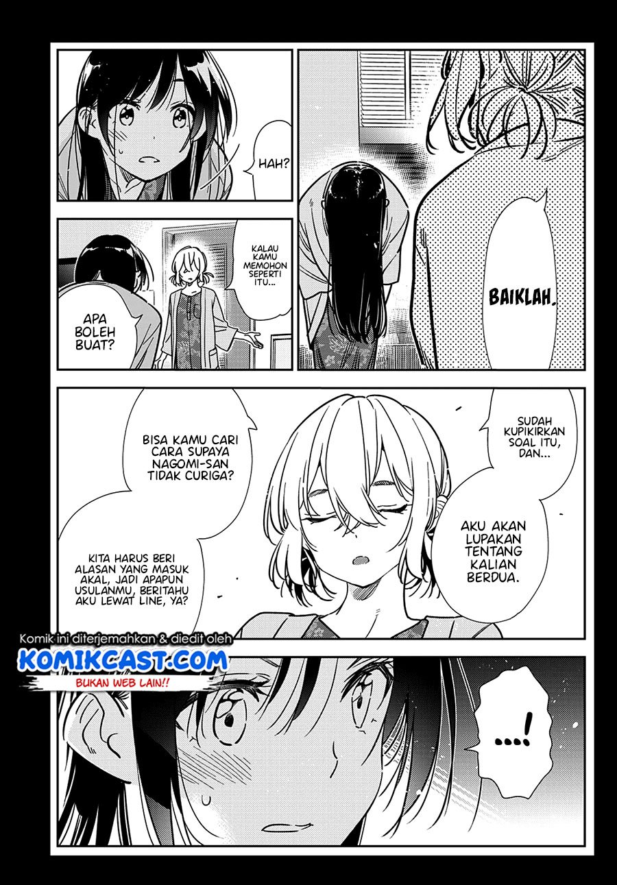 Kanojo Okarishimasu Chapter 219 Gambar 14