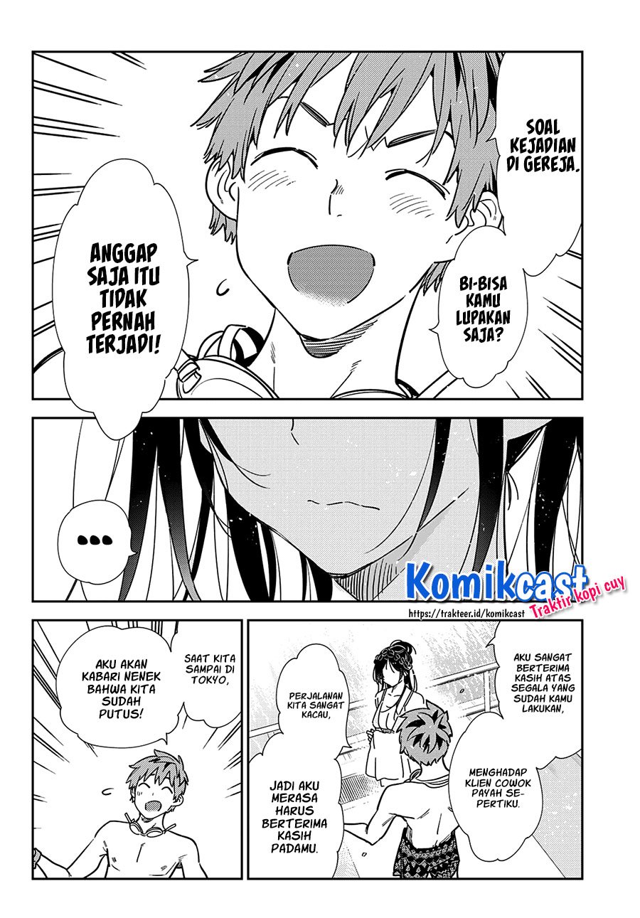 Kanojo Okarishimasu Chapter 219 Gambar 9