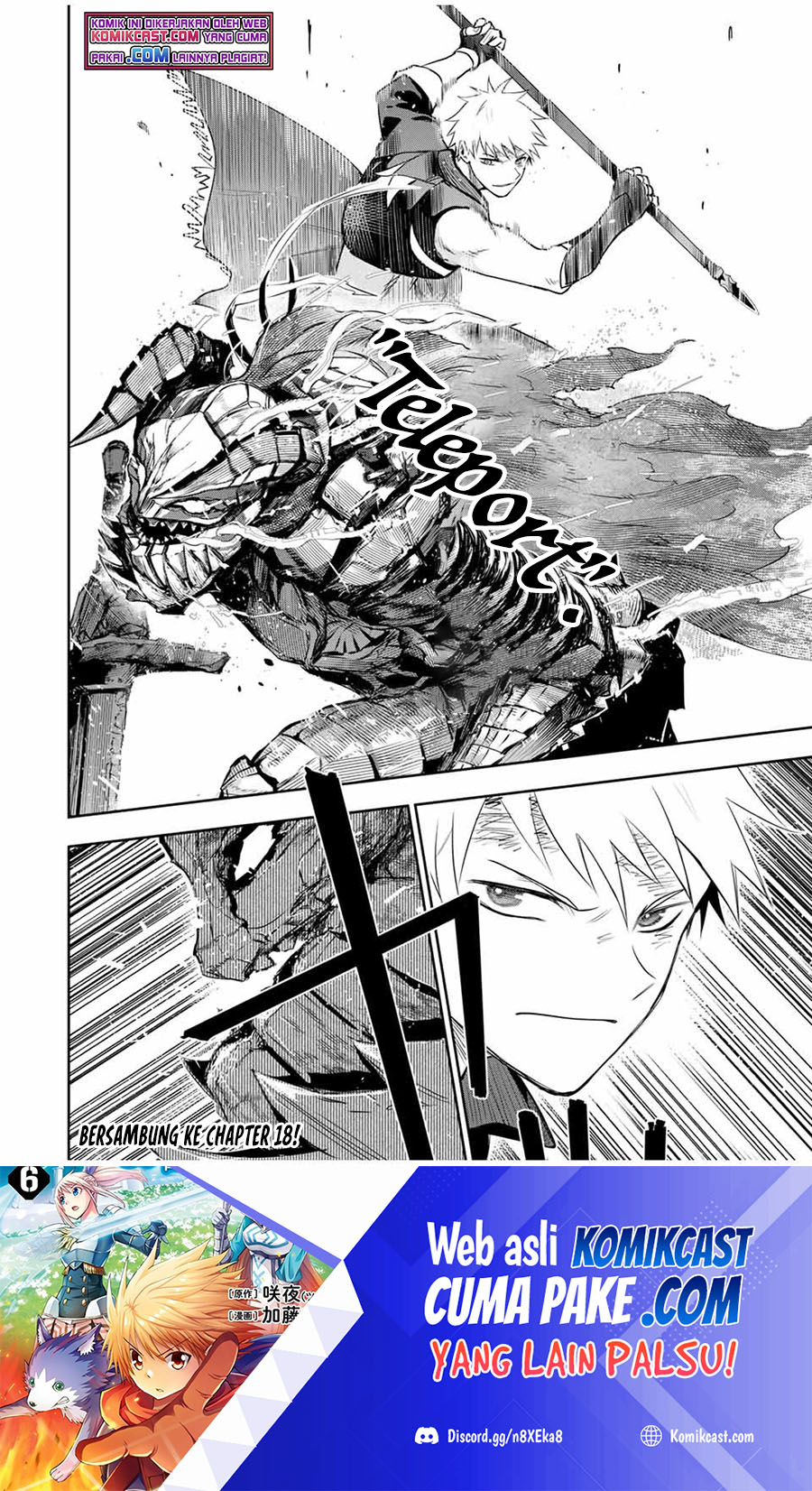 A Court Magician, Who Was Focused On Supportive Magic Because His Allies Were Too Weak, Aims To Become The Strongest After Being Banished Chapter 17 Gambar 13