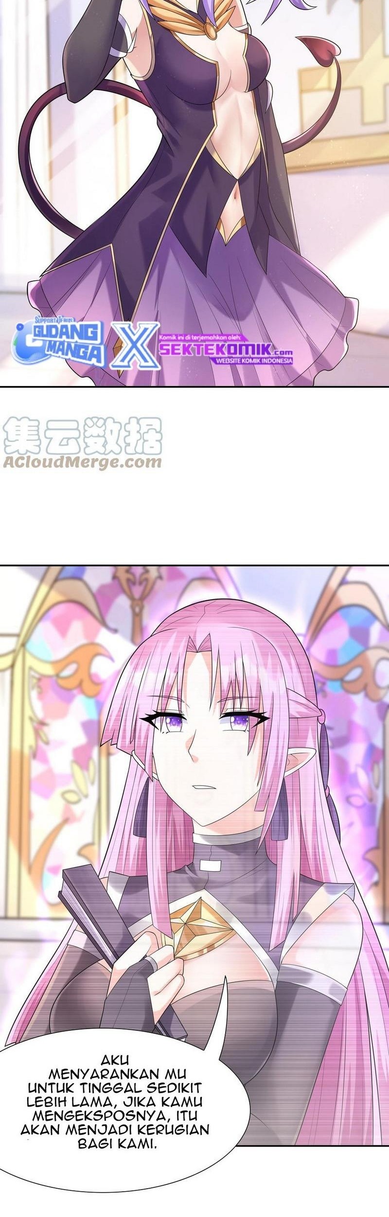 My Harem Is Entirely Female Demon Villains Chapter 27 Gambar 45