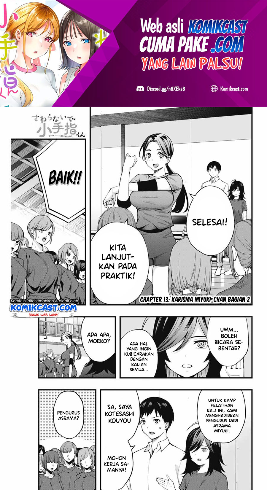 Baca Manga Sawaranaide Kotesashi-kun! Chapter 13 Gambar 2