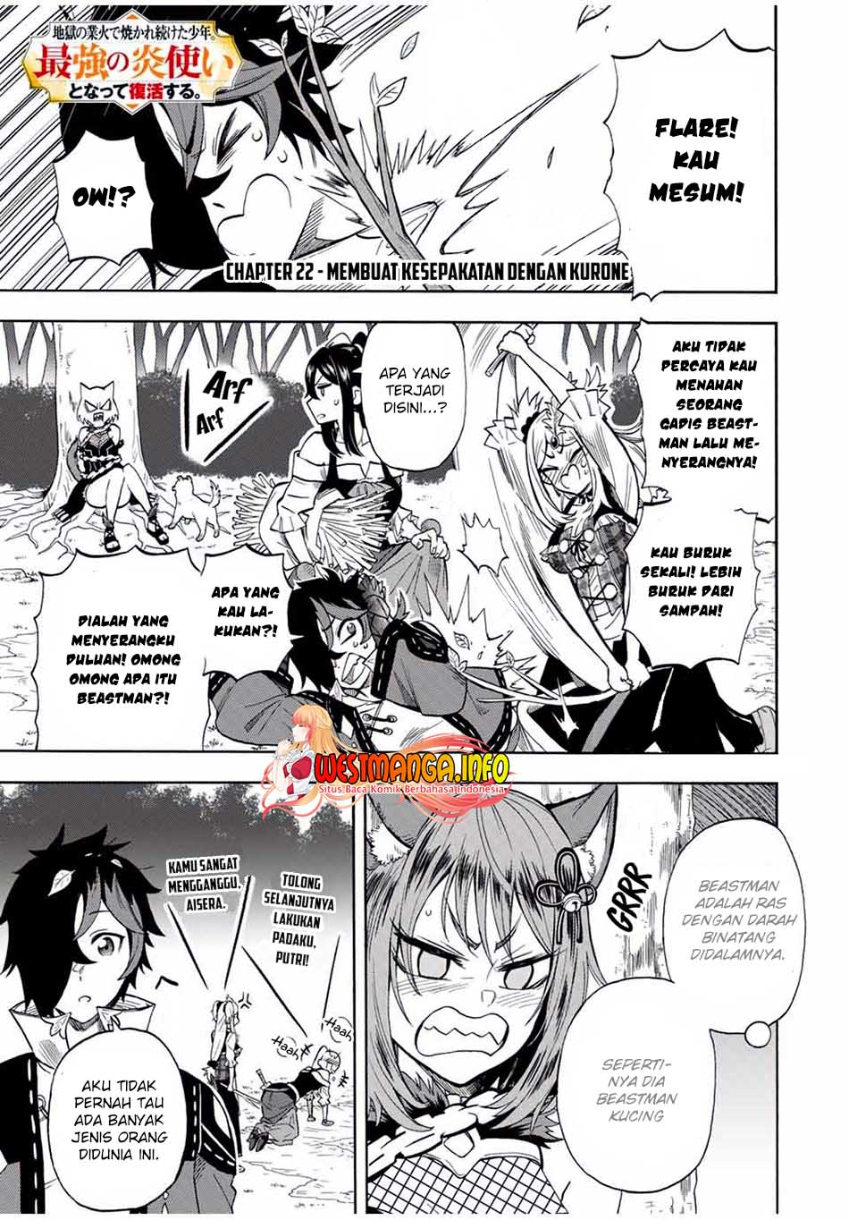 Baca Manga Jigoku no Gouka de Yaka re Tsuzuketa Shounen. Saikyou no Honou Tsukai to Natte Fukkatsu Suru. Chapter 22 Gambar 2