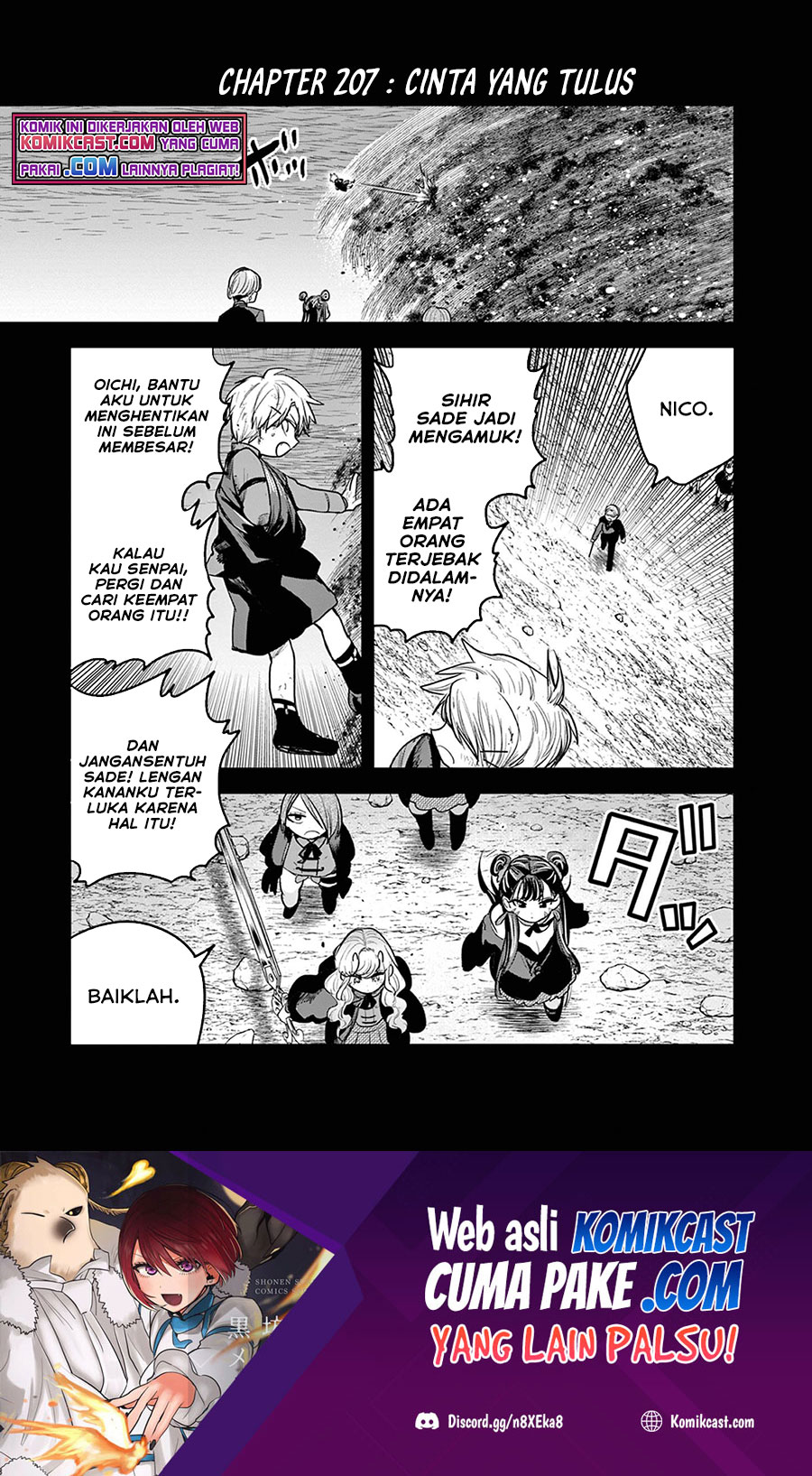 Baca Manga The Duke of Death and his Black Maid Chapter 207 Gambar 2