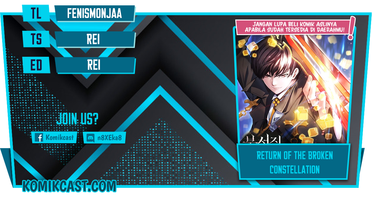 Baca Komik Return of the Broken Constellation Chapter 01 Gambar 1