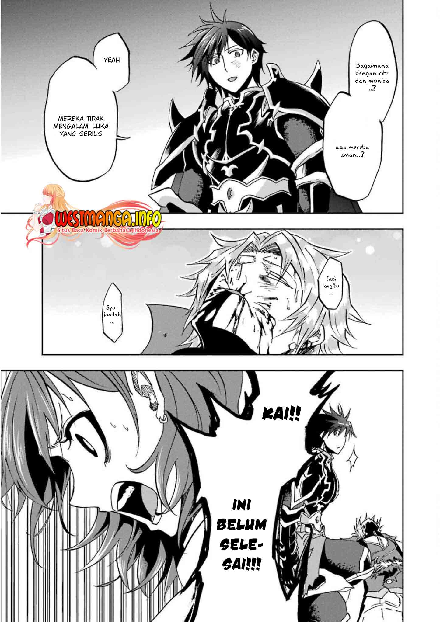 Ankoku Kishi no Ore desu Ga Saikyou no Seikishi wo Mezashimasu Chapter 25 Gambar 43
