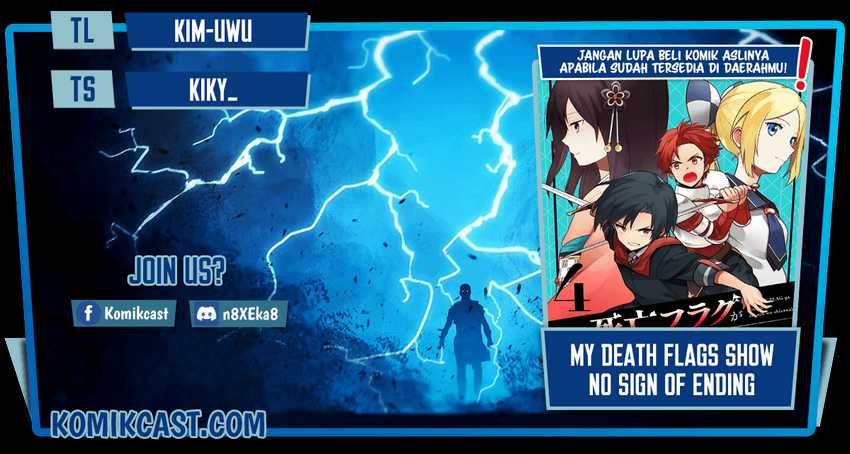 Komik My Death Flags Show No Sign of Ending Chapter 38 gambar nomor 1